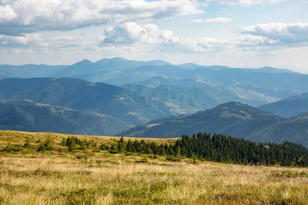 Pěkná krajina Karpat — Stock fotografie