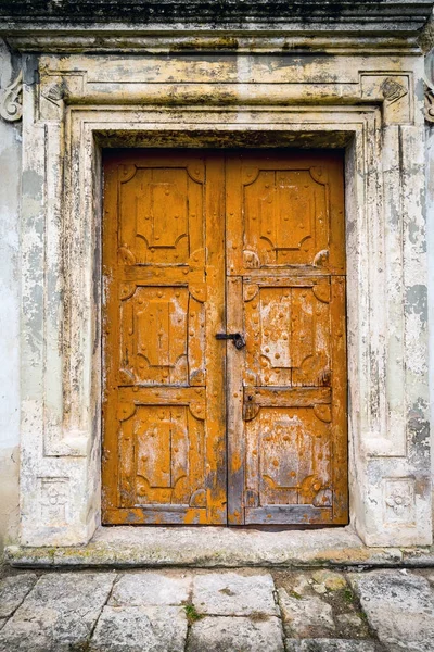 Abstrato velha porta — Fotografia de Stock