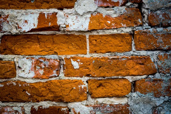 Fundo de tijolo vermelho — Fotografia de Stock