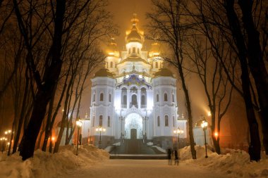 Mironositskaya Kilisesi Ortodoks Kilisesi Kharkov, Ukrayna