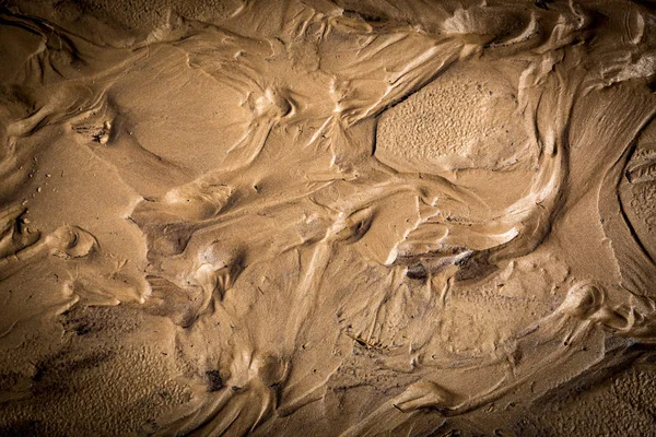 Tekstur pasir basah — Stok Foto