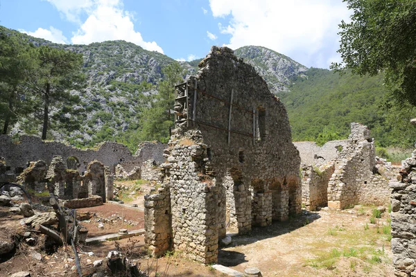 Ruine Ancient City Olympos Turkey — Stock Photo, Image