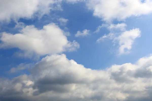 Abstrakte Frühlingswolken Blauen Himmel — Stockfoto