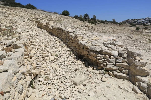 塞浦路斯阿玛索古城的废墟 — 图库照片
