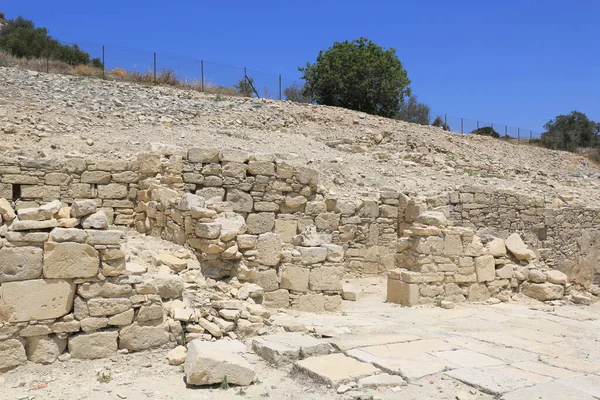 Ruïnes Van Oude Antieke Stad Anathus Neem Het Cyprus — Stockfoto