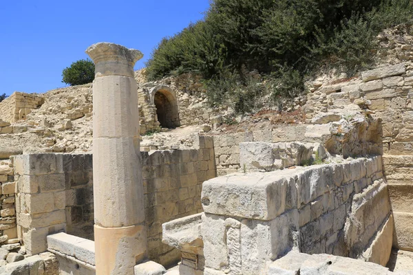 Ruïnes Van Oude Antieke Stad Amathus Cyprus — Stockfoto