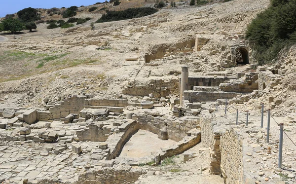 Blick Auf Ruinen Der Antiken Stadt Amathus Auf Zypern — Stockfoto