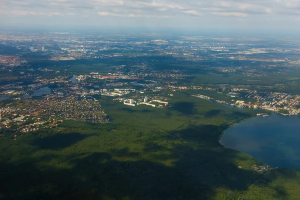 Vista aérea de Berlín en Alemania — Foto de Stock