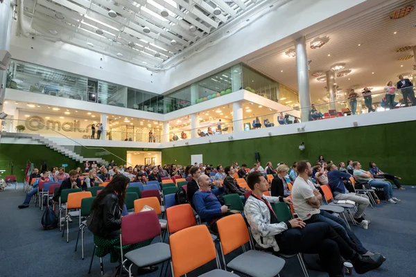 Publiczność na konferencji — Zdjęcie stockowe