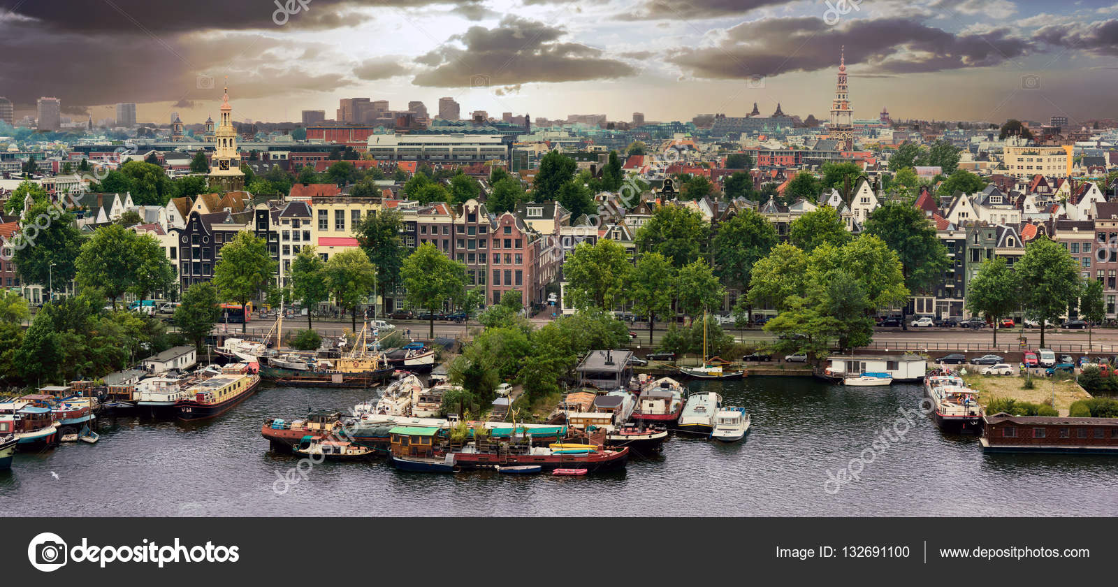 Old Amsterdam city — Stock Photo © toxawww #132691100