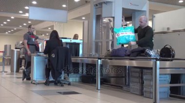 Yolcu Domodedovo havaalanında güvenlik denetim başarılı