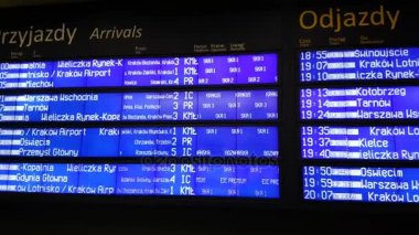 Uçus tarifesi Dijital Pano bir Havaalanı'nda