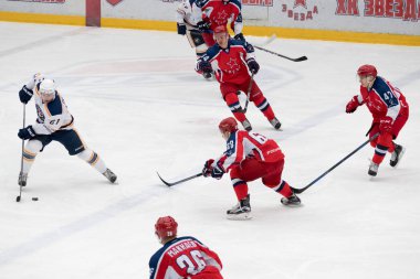 Hokey maçı Vityaz Buz Sarayı