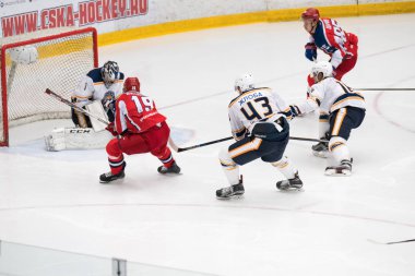 Hokey maçı Vityaz Buz Sarayı