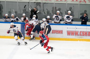 Hokey oyuncuları maç değiştirmek