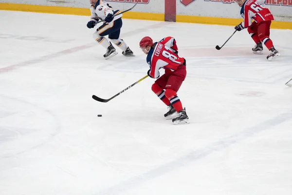 Jogo de hóquei em Vityaz Ice Palace — Fotografia de Stock