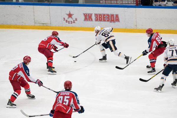 Hokey maçı Vityaz Buz Sarayı — Stok fotoğraf