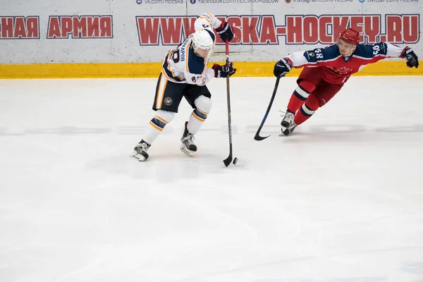 Hockey match in Vityaz Ice Palace — Stock Photo, Image