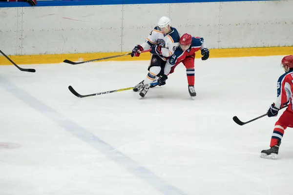 Partido de hockey en Vityaz Ice Palace — Foto de Stock