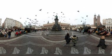 Noel adil piyasa ana Meydanı'nın tarihi kent merkezi