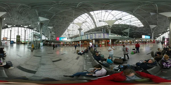Passagerare i Vnukovo flygplats — Stockfoto