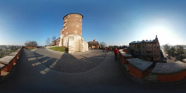 Castelo Wawel famoso marco — Fotografia de Stock