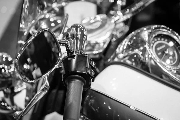 Motorcycle macro details close up — Stock Photo, Image