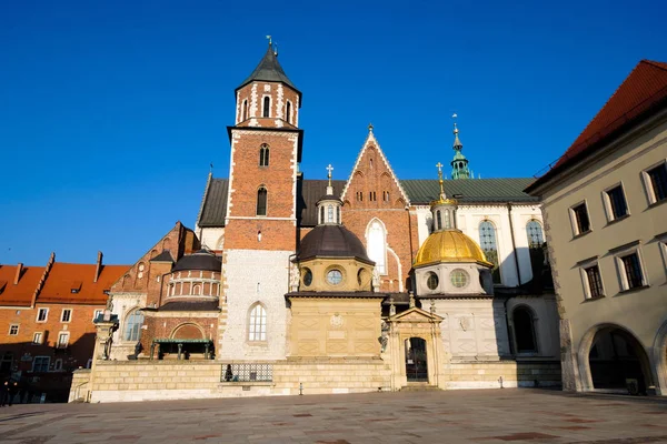 Famous landmark Wawel castle — Stock Photo, Image