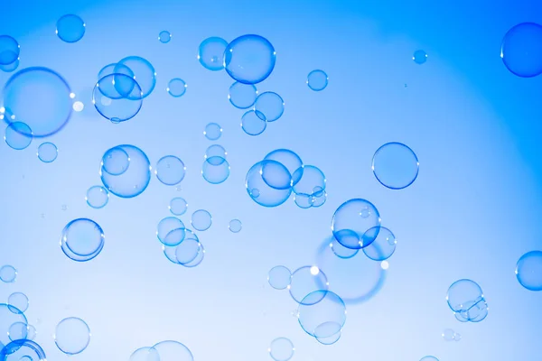 Soap bubbles in the air — Stock Photo, Image