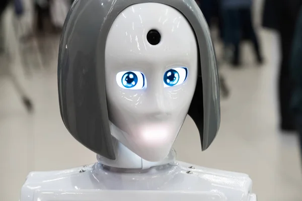 Der Kopf des Roboters — Stockfoto