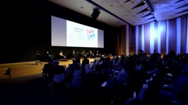 İnsanlar uzay Forum 2017 katılmak