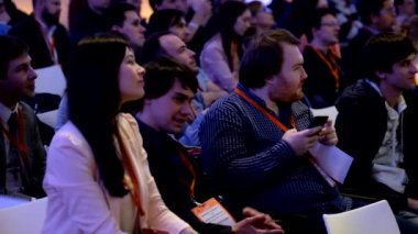 İnsanlar uzay Forum 2017 katılmak