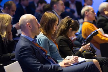 İnsanlar uzay Forum 2017 katılmak