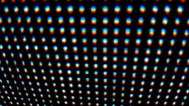 Çalışma led ekran makro