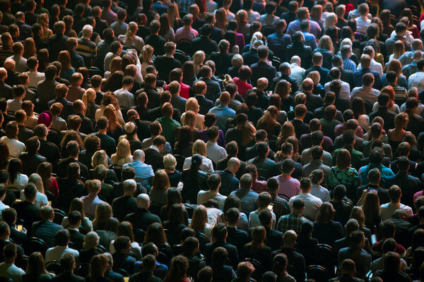 Audience at conference hall