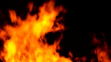 Büyük yangın alev arka plan