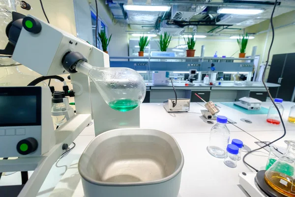 Interior de laboratorio científico moderno en Skolkovo Technopark — Foto de Stock