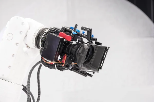 Robotic camera voor uitzending op televisie — Stockfoto