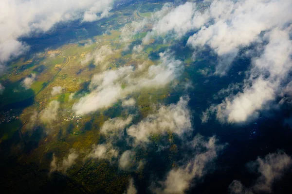 Vista aérea del lado del país — Foto de Stock