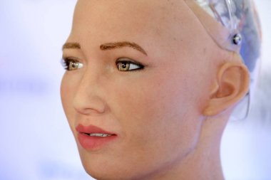 Sophia Skolokovo Teknopark, açık yenilikler Konferansı'nda insansı robot