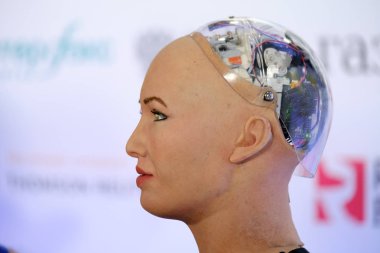 Sophia Skolokovo Teknopark, açık yenilikler Konferansı'nda insansı robot