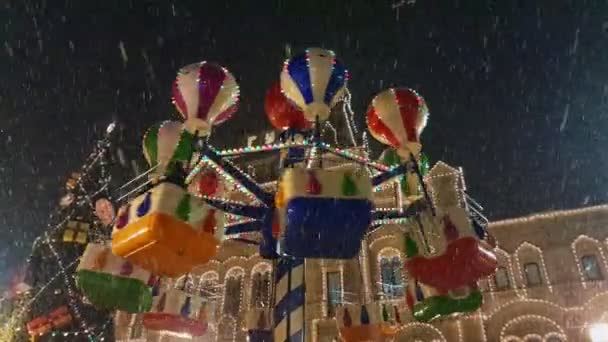 Carrousel à la Foire de Noël — Video