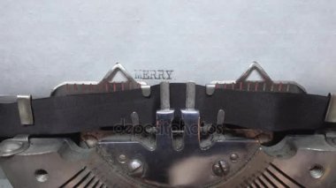 Metin ve daktiloda yazmak yazmak