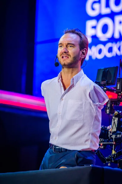 Nicholas James Vujicic konuşmak Global sinerji Forum 2017