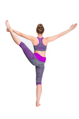 İzole Younf kadın fitness eğitmeni