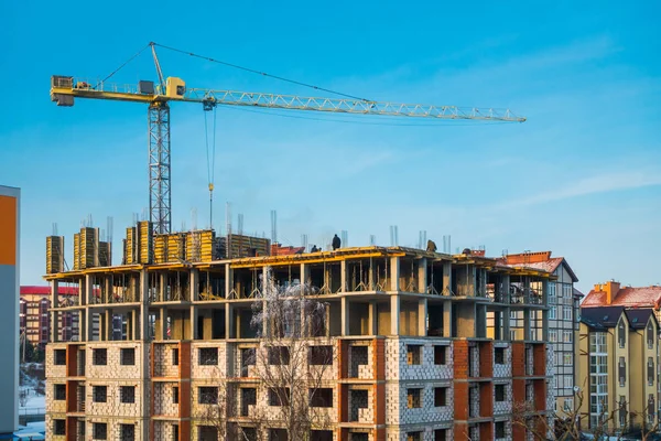 Construction site in the city — Stock Photo, Image