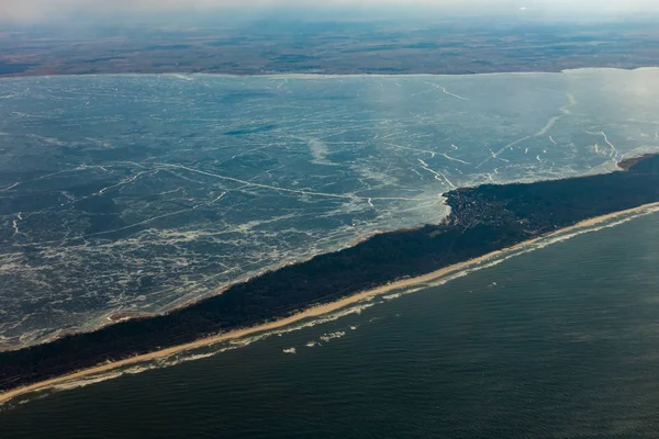 Vista aérea de Curonian Spit — Fotografia de Stock