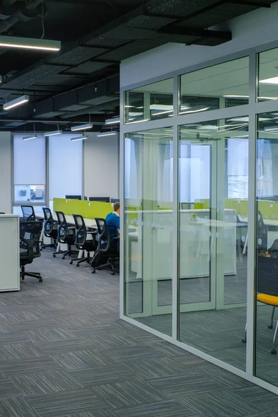 Interior of a modern office of engineering center — Stock Photo, Image
