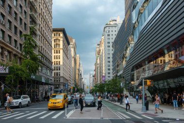 Manhattan şehir hayatında gün zaman