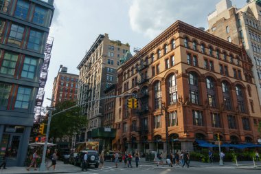 Manhattan şehir hayatında gün zaman
